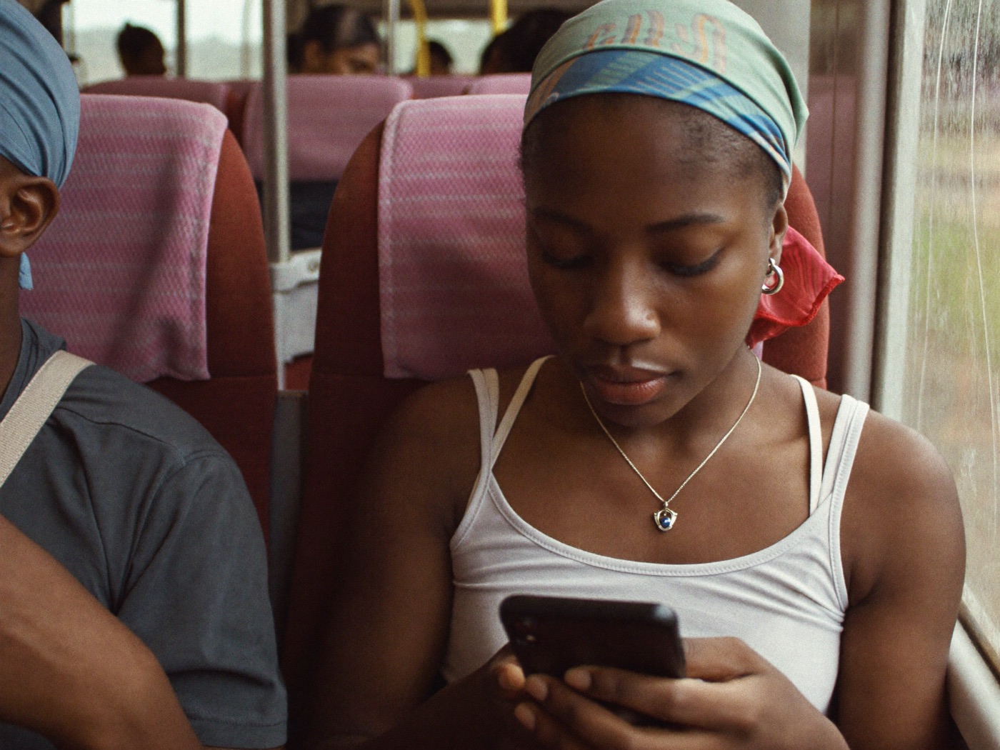 Watching a downloaded video on a commute